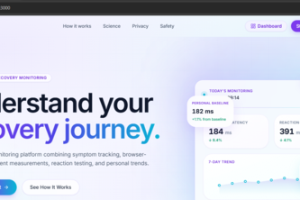 NeuroTrack : Concussion Recovery Monitoring