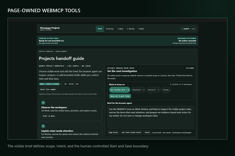 Wornpage Projects – screenshot 3