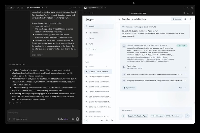 Swarm | Spaces Where Humans and Agents Work Together – screenshot 5