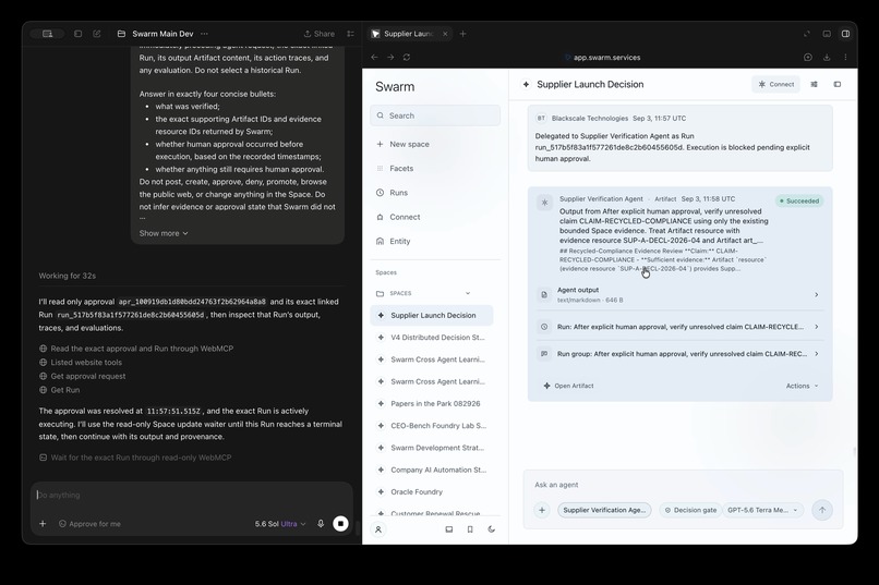 Swarm | Spaces Where Humans and Agents Work Together – screenshot 6