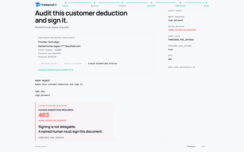 TradeProof AI – screenshot 3