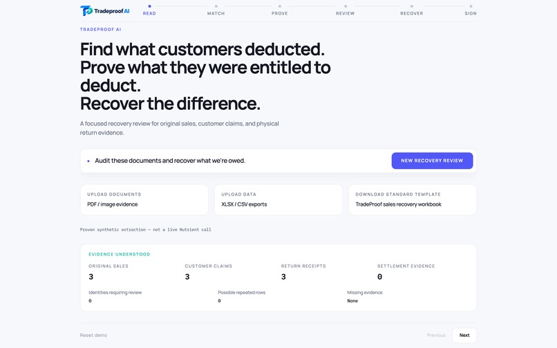 TradeProof AI – screenshot 4