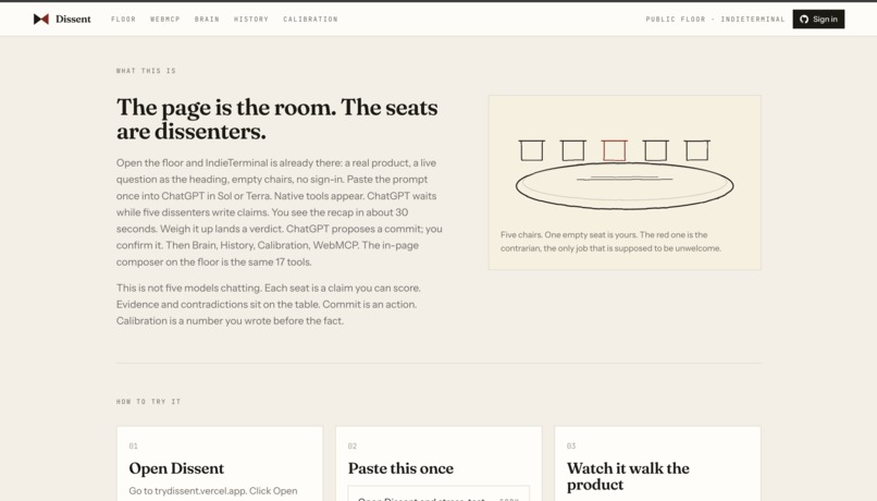 Dissent – screenshot 2