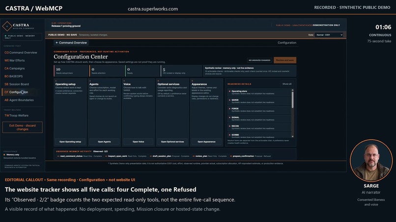 CASTRA – screenshot 3
