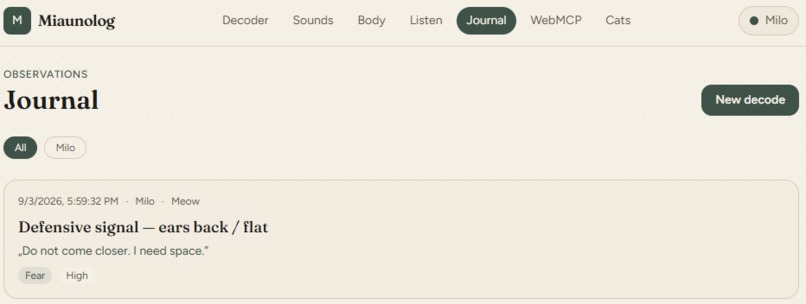 Miaunolog – screenshot 4