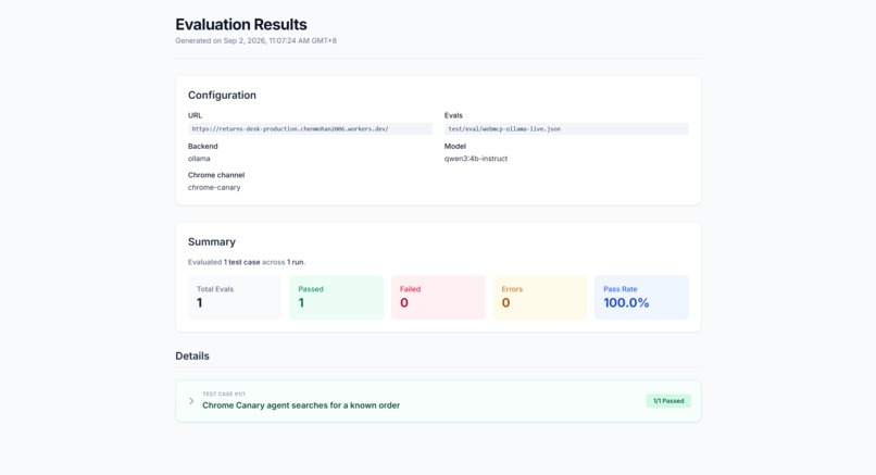 Returns Desk – screenshot 3