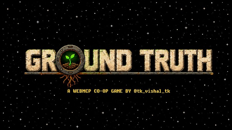 Ground Truth | A WebMCP Co-op Sci-fi Puzzle Game – screenshot 1
