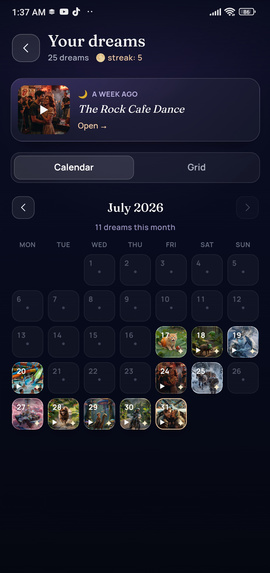 DreamCrane: AI Dream Journal – screenshot 7