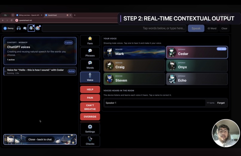 SpeakAhead - Context Aware Alternative Communication system – screenshot 8