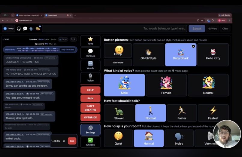 SpeakAhead - Context Aware Alternative Communication system – screenshot 13