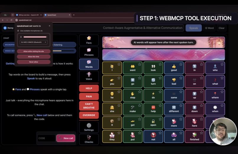 SpeakAhead - Context Aware Alternative Communication system – screenshot 3