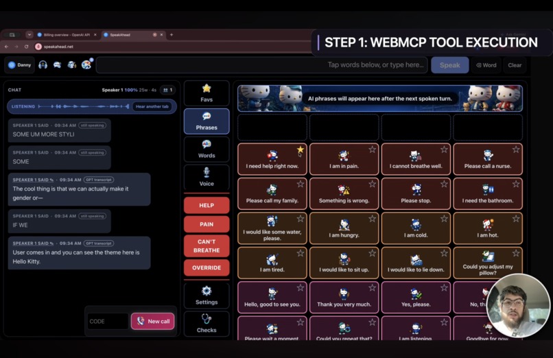 SpeakAhead - Context Aware Alternative Communication system – screenshot 9