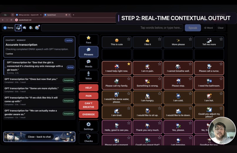 SpeakAhead - Context Aware Alternative Communication system – screenshot 6