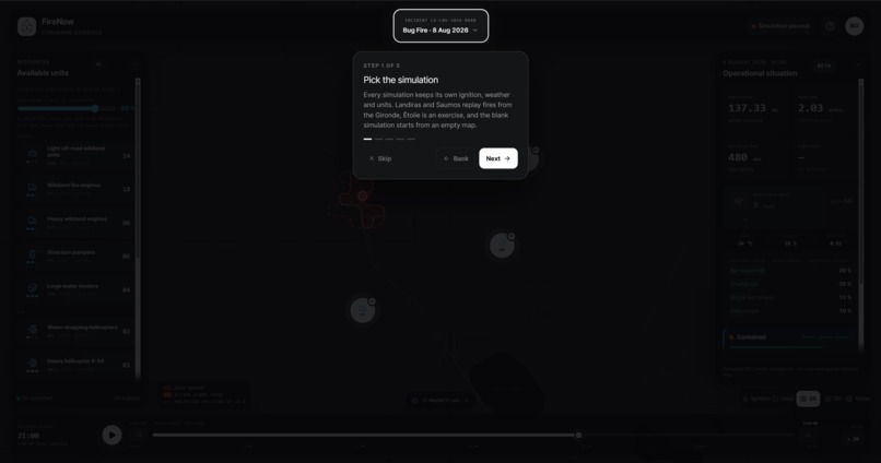 FireNow – screenshot 1