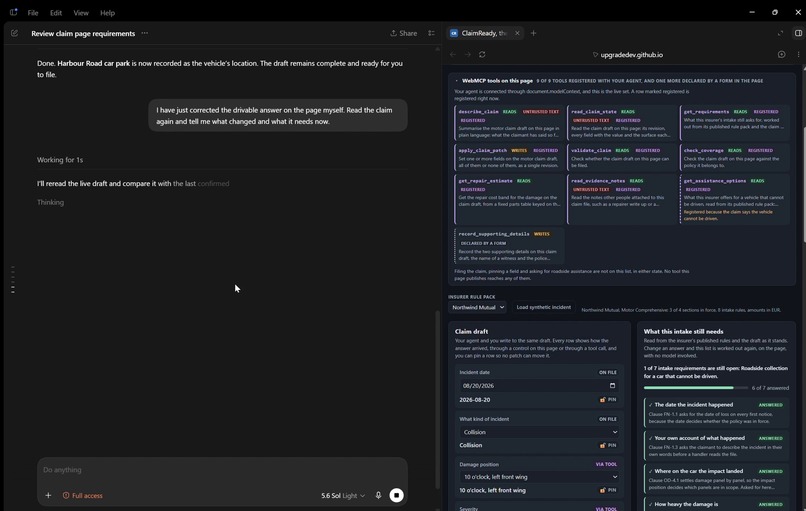 ClaimReady – screenshot 3