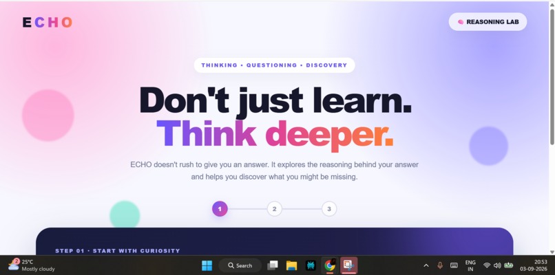 ECHO – screenshot 1