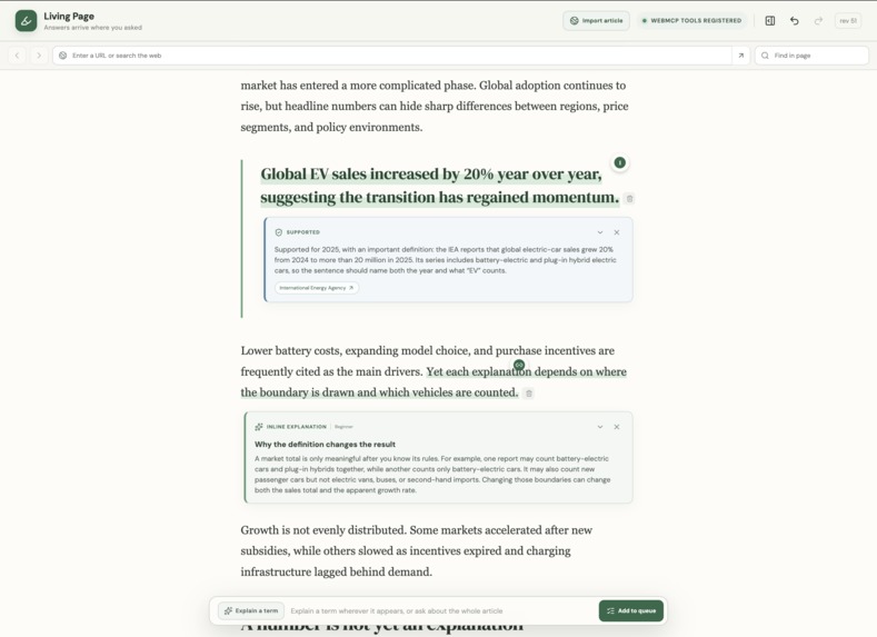 LivingPage – screenshot 2
