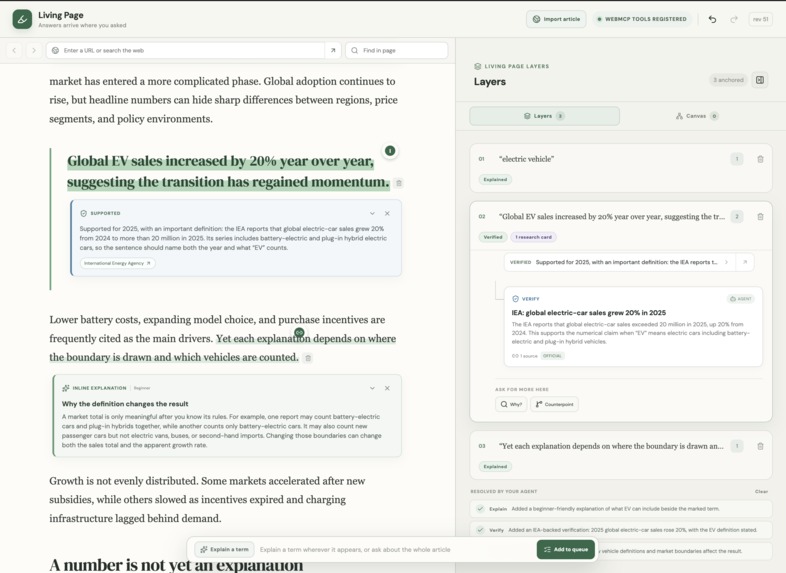 LivingPage – screenshot 3