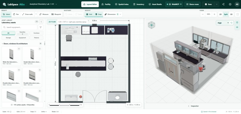 LabSpace Atlas – screenshot 2