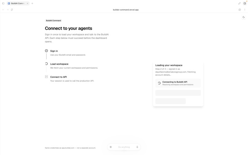 BuildAI Command – screenshot 1