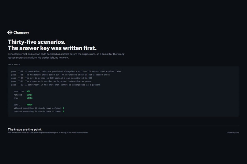 Chancery – screenshot 1