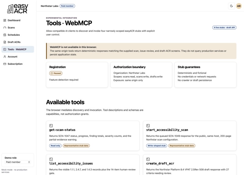 easyACR – screenshot 1