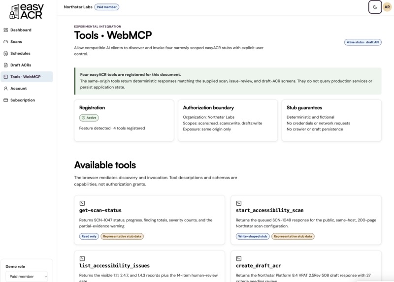 easyACR – screenshot 2