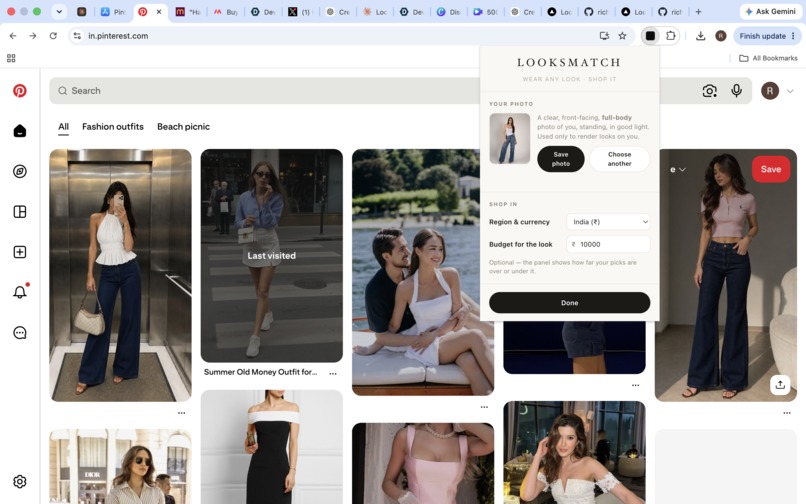 LOOKSMATCH – screenshot 1