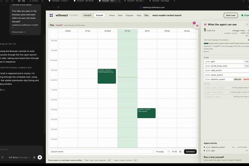 WebMCP for React – screenshot 3