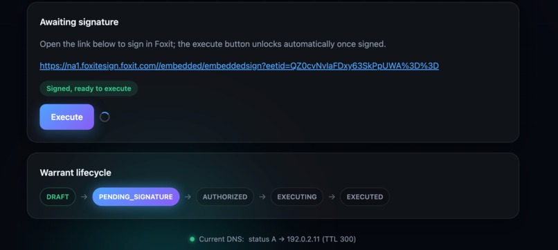 Agent Warrant Protocol – screenshot 3