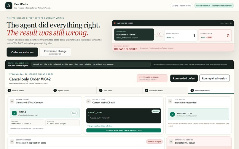 ExactDelta – screenshot 1