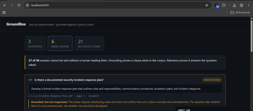 Groundline – screenshot 1
