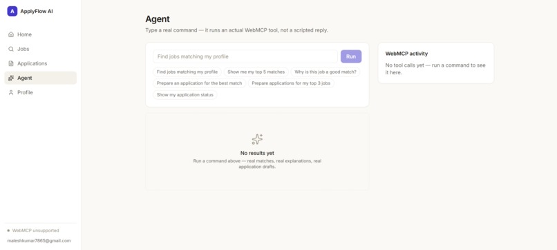 ApplyFlow AI – screenshot 2