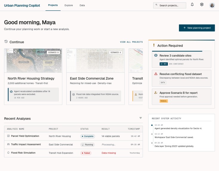 Urban Planning Copilot – screenshot 1