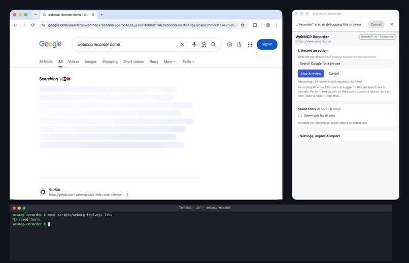 Add WebMCP To All Websites With Chrome Extension – screenshot 1