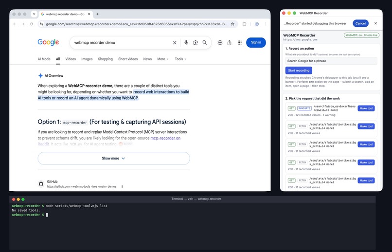 Add WebMCP To All Websites With Chrome Extension – screenshot 3
