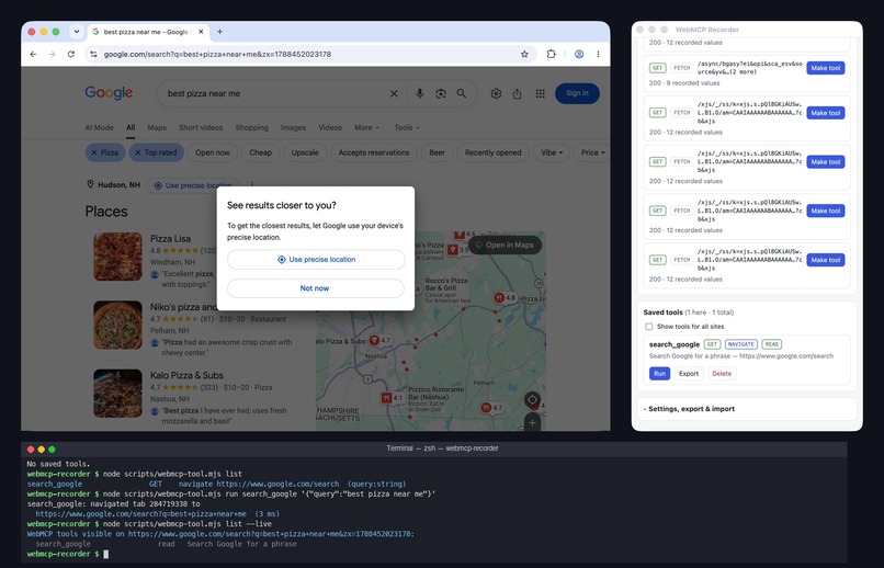 Add WebMCP To All Websites With Chrome Extension – screenshot 4