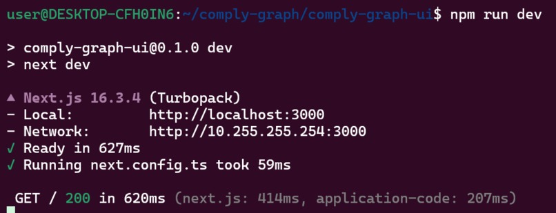 ComplyGraph AI – screenshot 1