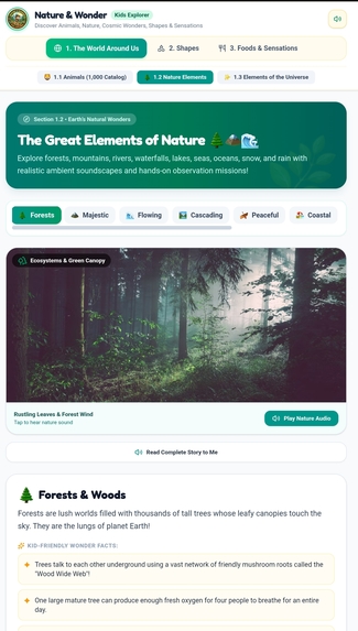 Nature & Wonder - Kids Explorer – screenshot 3