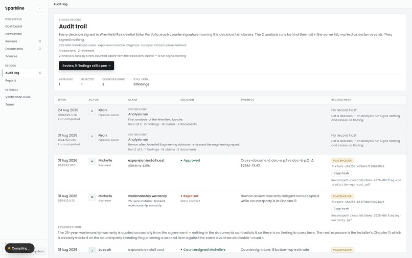 Spark Line – screenshot 1