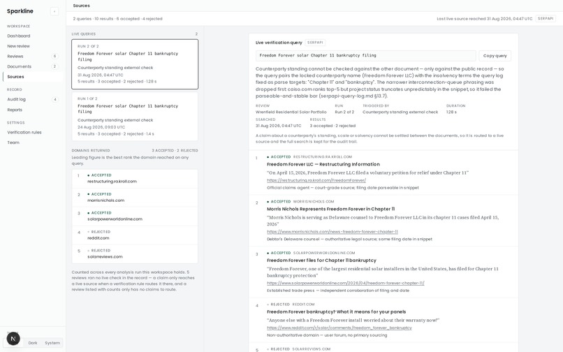 Spark Line – screenshot 2