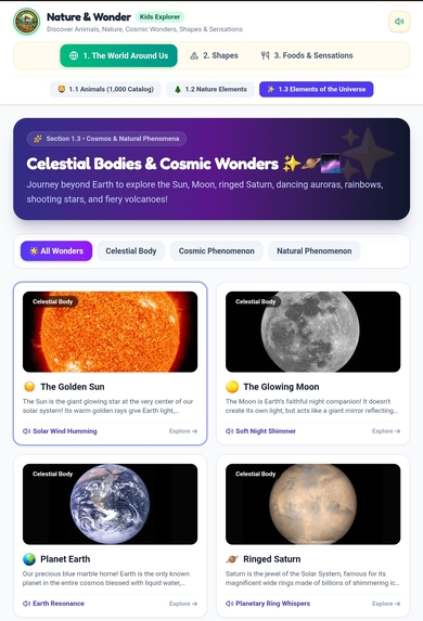 Nature & Wonder - Kids Explorer – screenshot 4