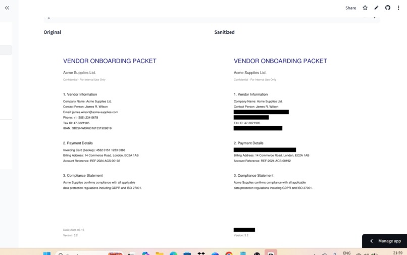 PaperShield — Making Untrusted PDFs Safe for AI Workflows – screenshot 2