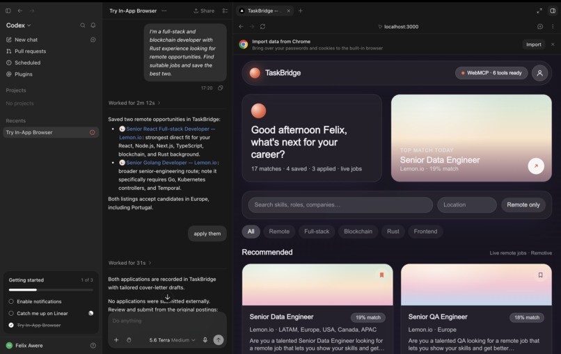 TaskBridge – screenshot 3
