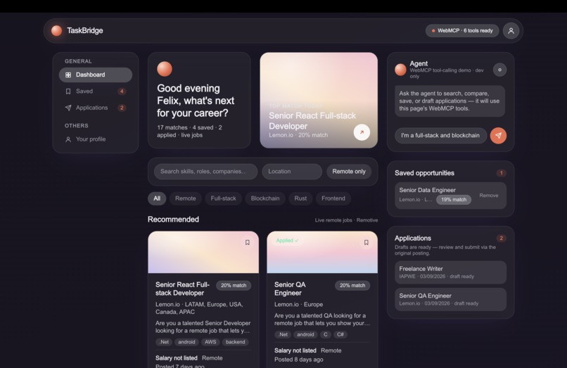TaskBridge – screenshot 5