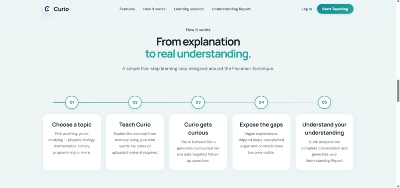 Curio AI – screenshot 2