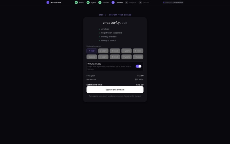 LanchName – screenshot 2