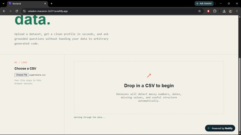 datalens – screenshot 3