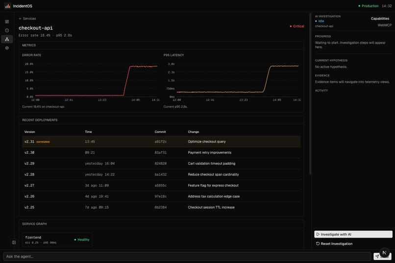 IncidentOS – screenshot 1