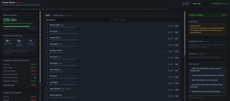 Headroom - Transfer Window – screenshot 1